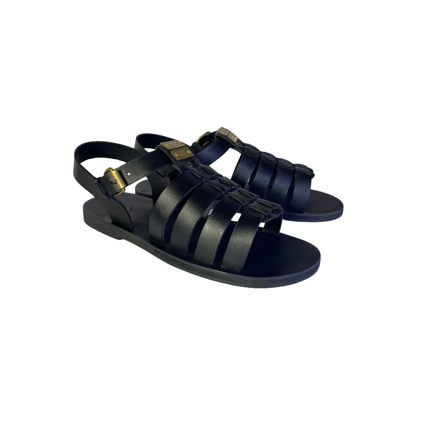 Laelius Gladiator Sandals | Made in 1970 Aged to Perfection